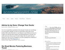 Tablet Screenshot of gordoncooper.com